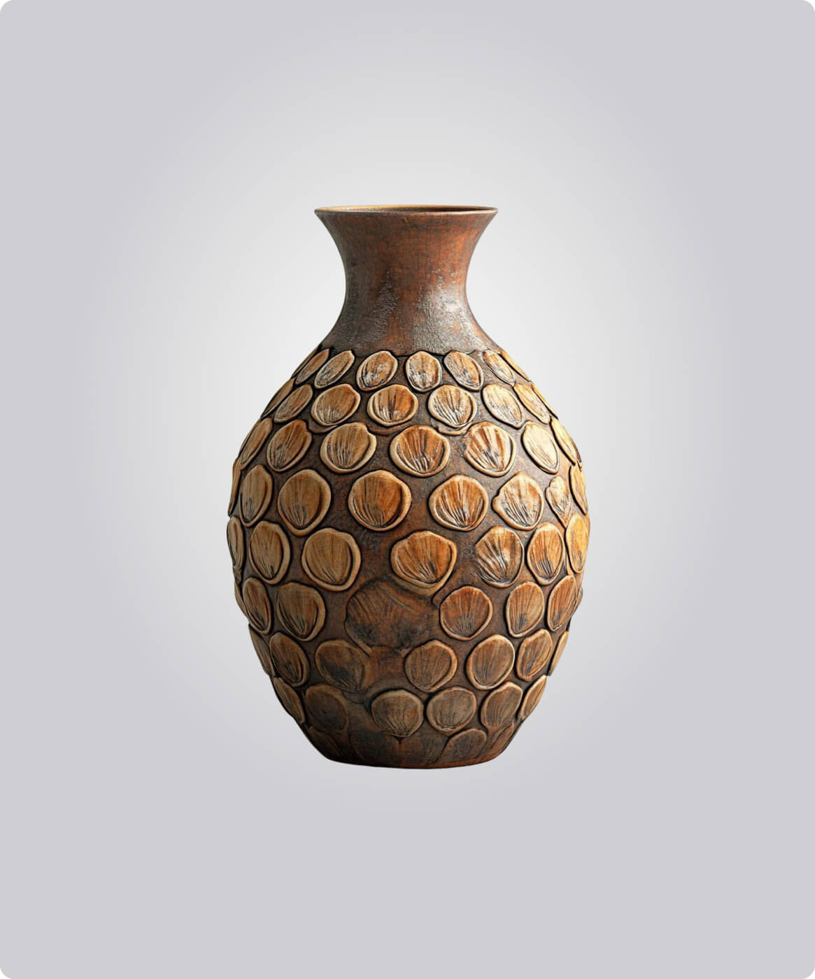 Ember Pod Relief Vase