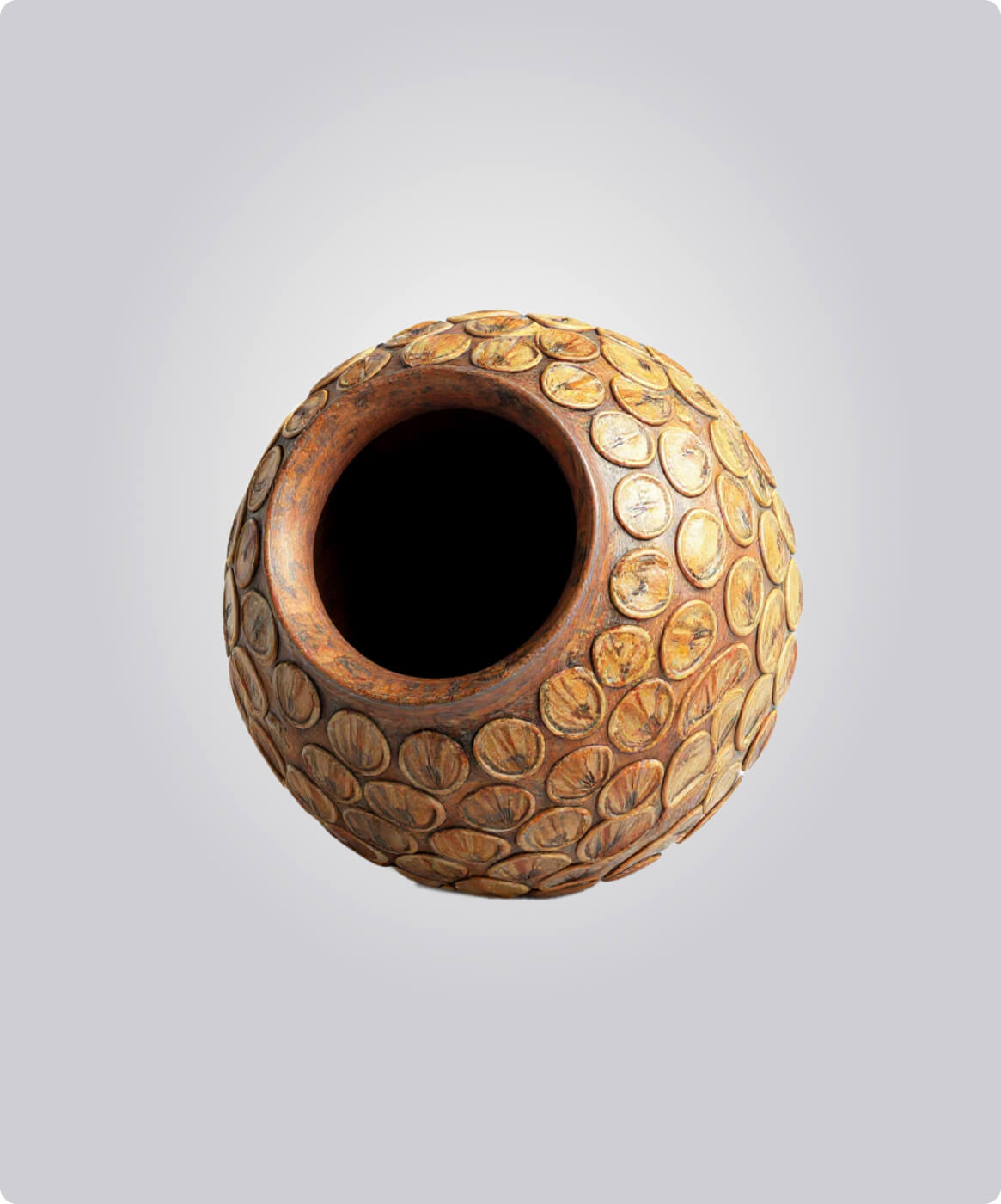 Ember Pod Relief Vase
