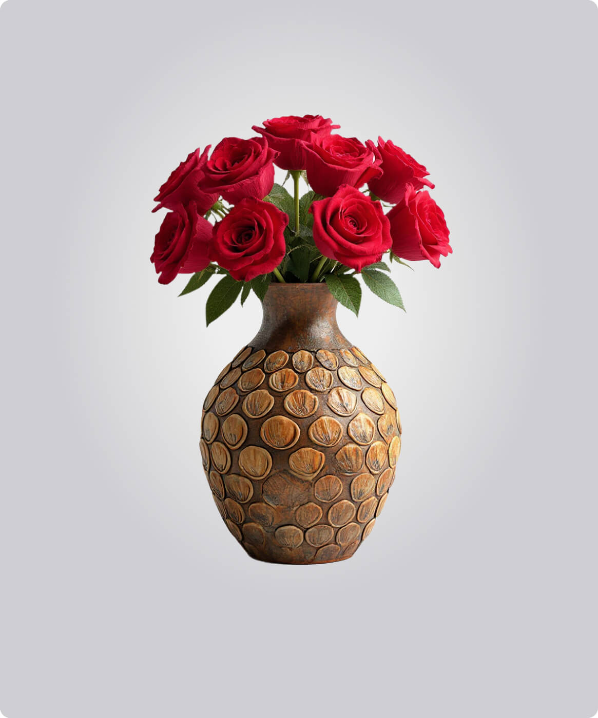 Ember Pod Relief Vase