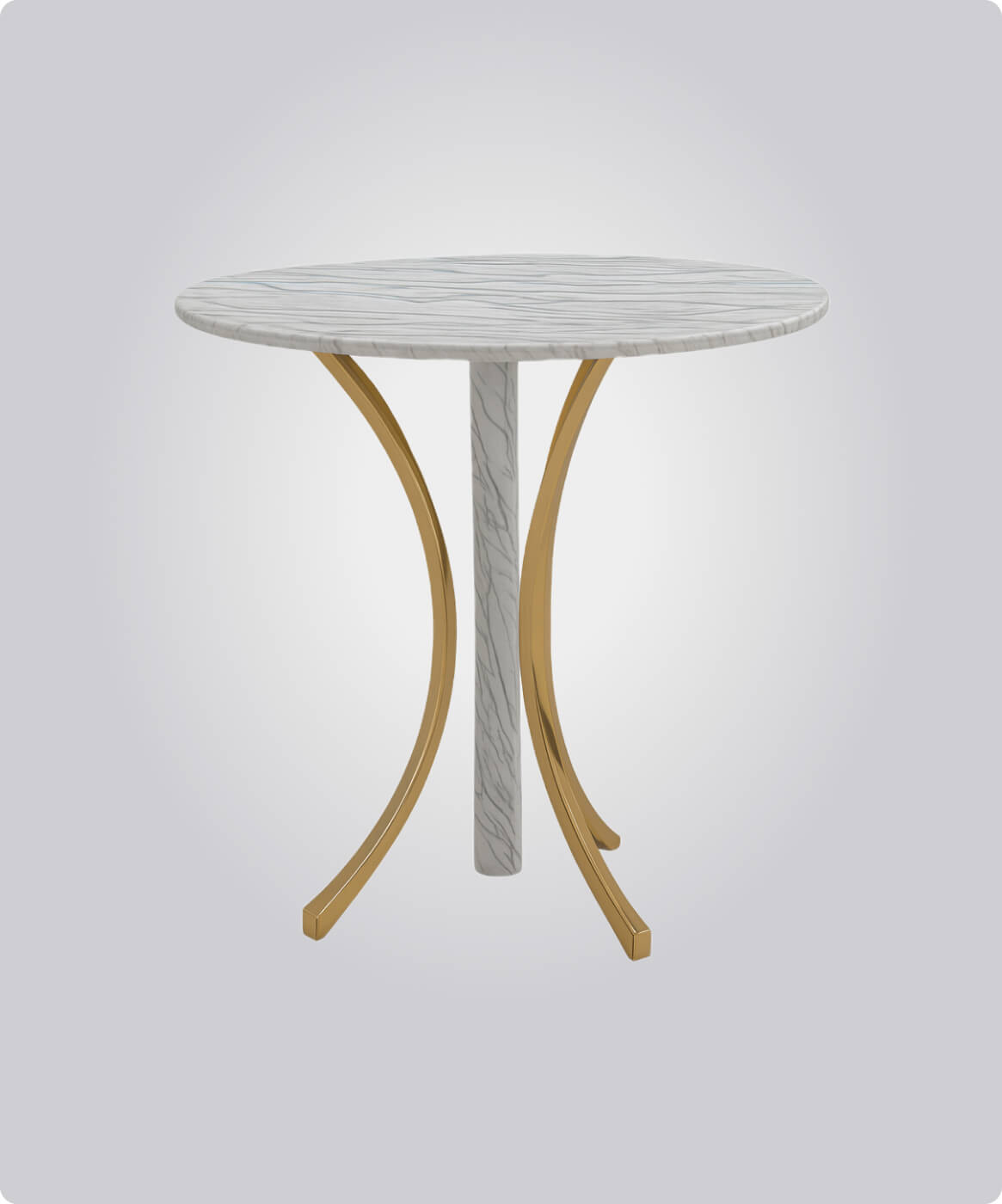 Round Carrara Table