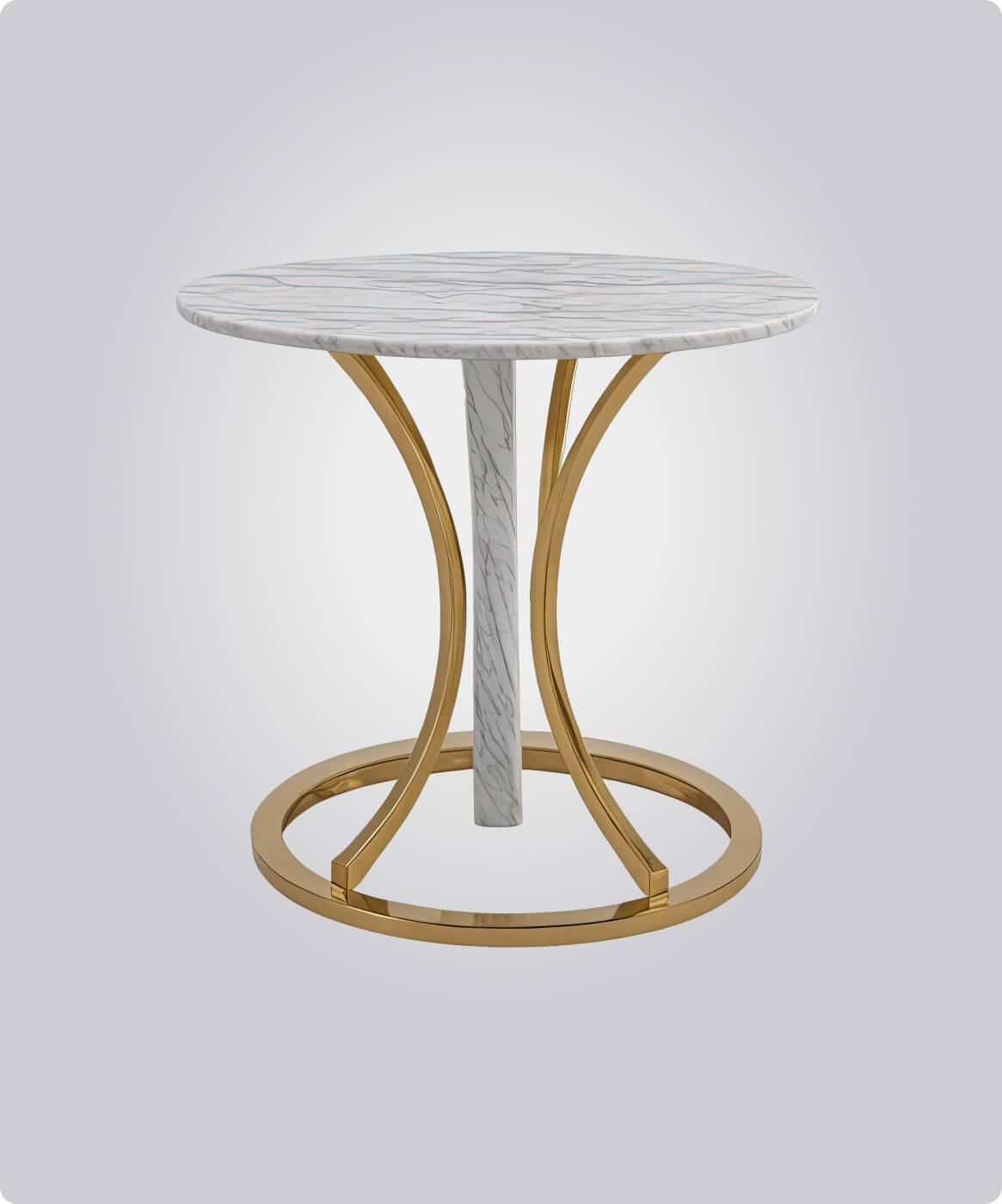 Round Carrara Table
